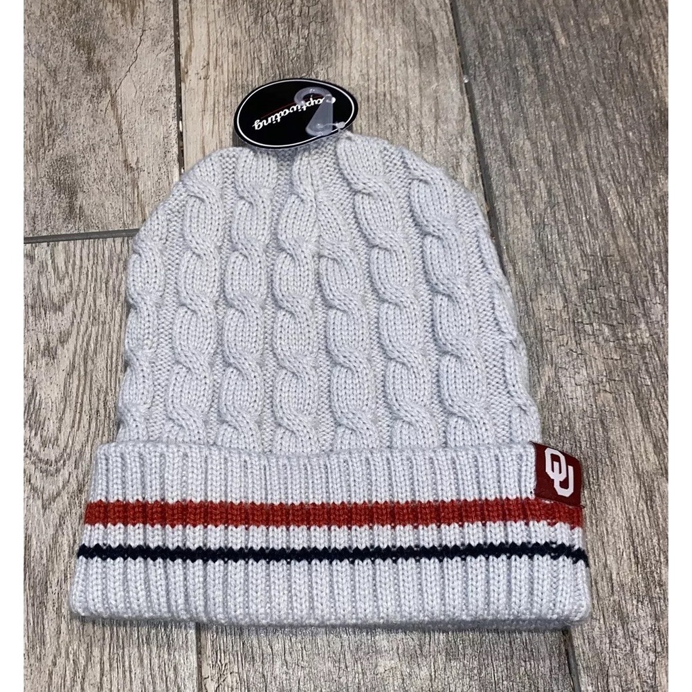 New Gray Oklahoma Sooners Captivating‎ Headwear NCAA